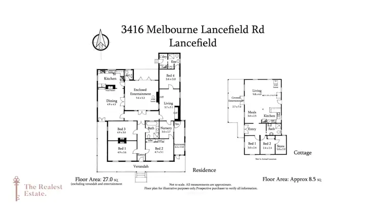 Floorplan of Homely house listing, 3416 Melbourne-Lancefield Road, Lancefield VIC 3435
