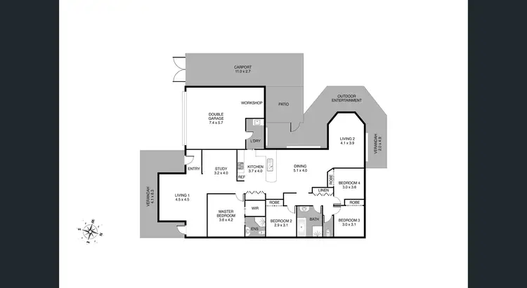 Floorplan of Homely house listing, 93 Anson Street, St Georges Basin NSW 2540