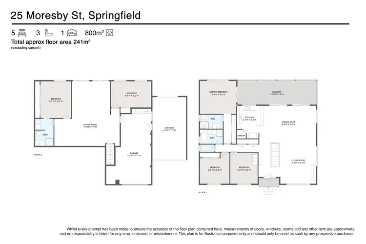 Floorplan of Homely house listing, 25 Moresby Avenue, Springfield QLD 4300