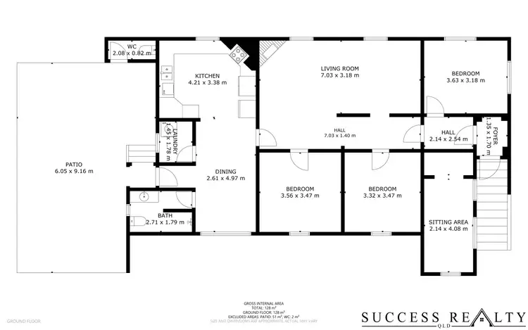 Floorplan of Homely house listing, 102 James Street, South Toowoomba QLD 4350