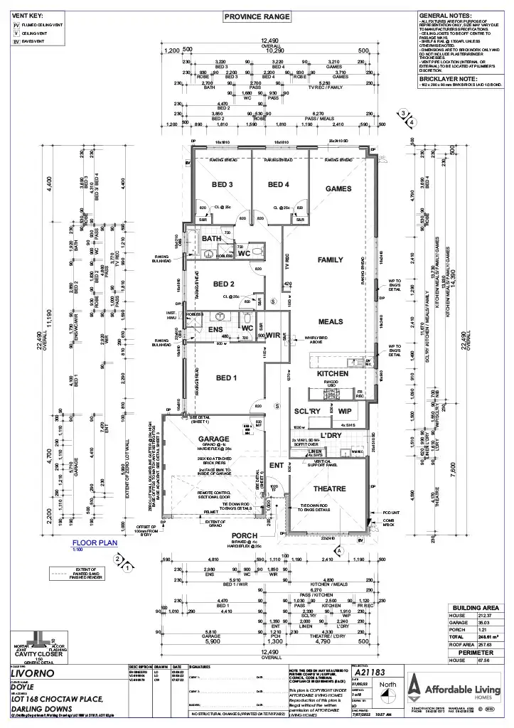 Floorplan of Homely house listing, 36 Choctaw Place, Darling Downs WA 6122