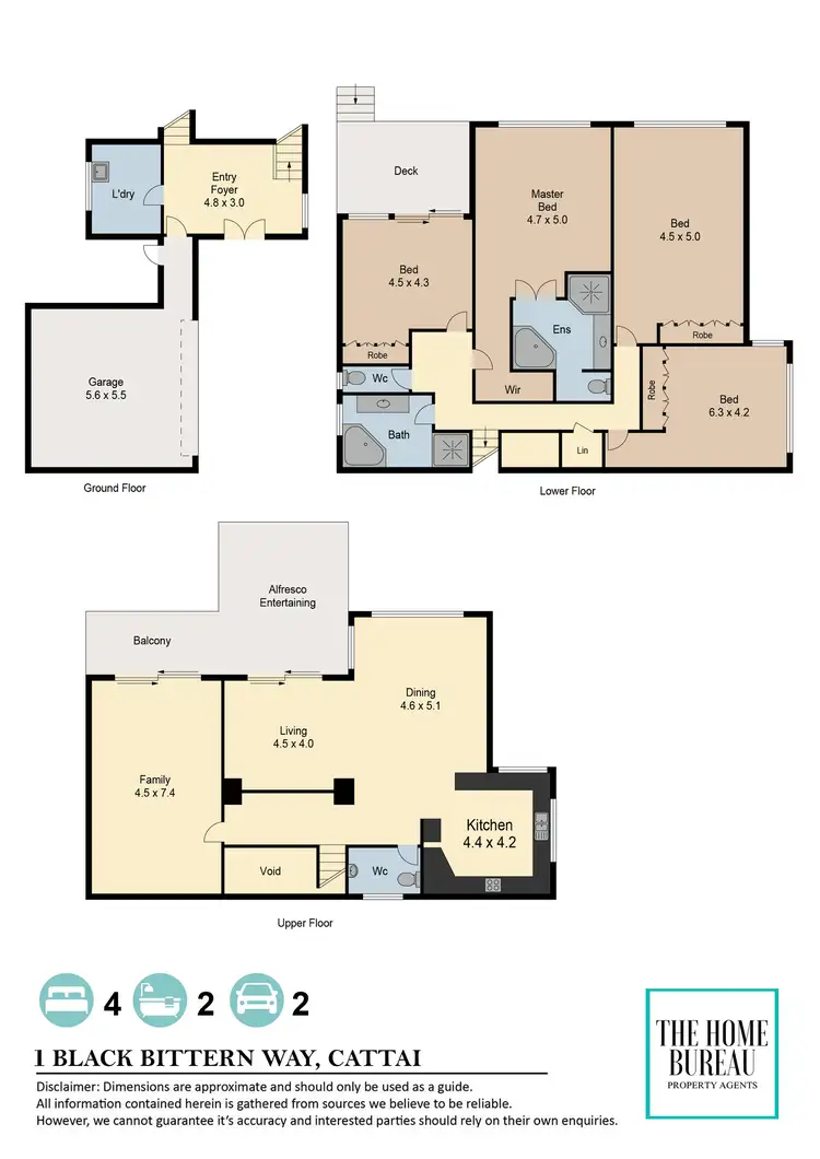 Floorplan of Homely house listing, 1 Black Bittern Way, Cattai NSW 2756