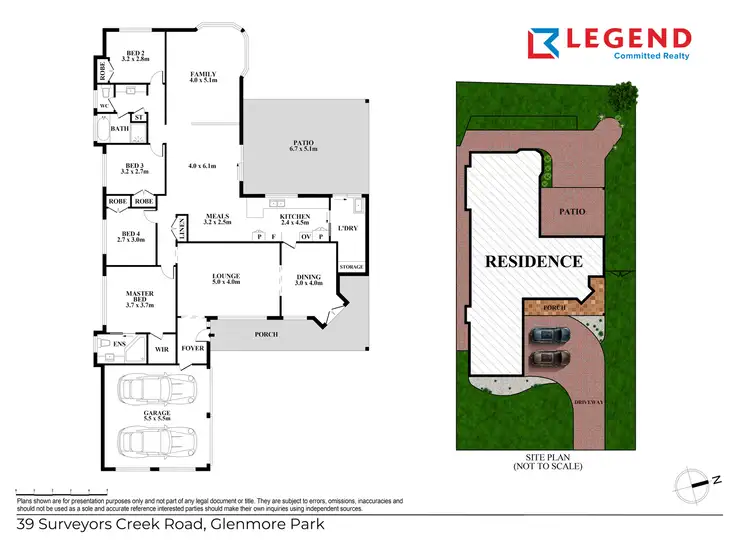 Floorplan of Homely house listing, 39 Surveyors Creek Road, Glenmore Park NSW 2745