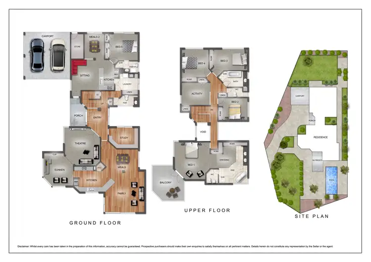 Floorplan of Homely house listing, 2 Athens Close, Dianella WA 6059