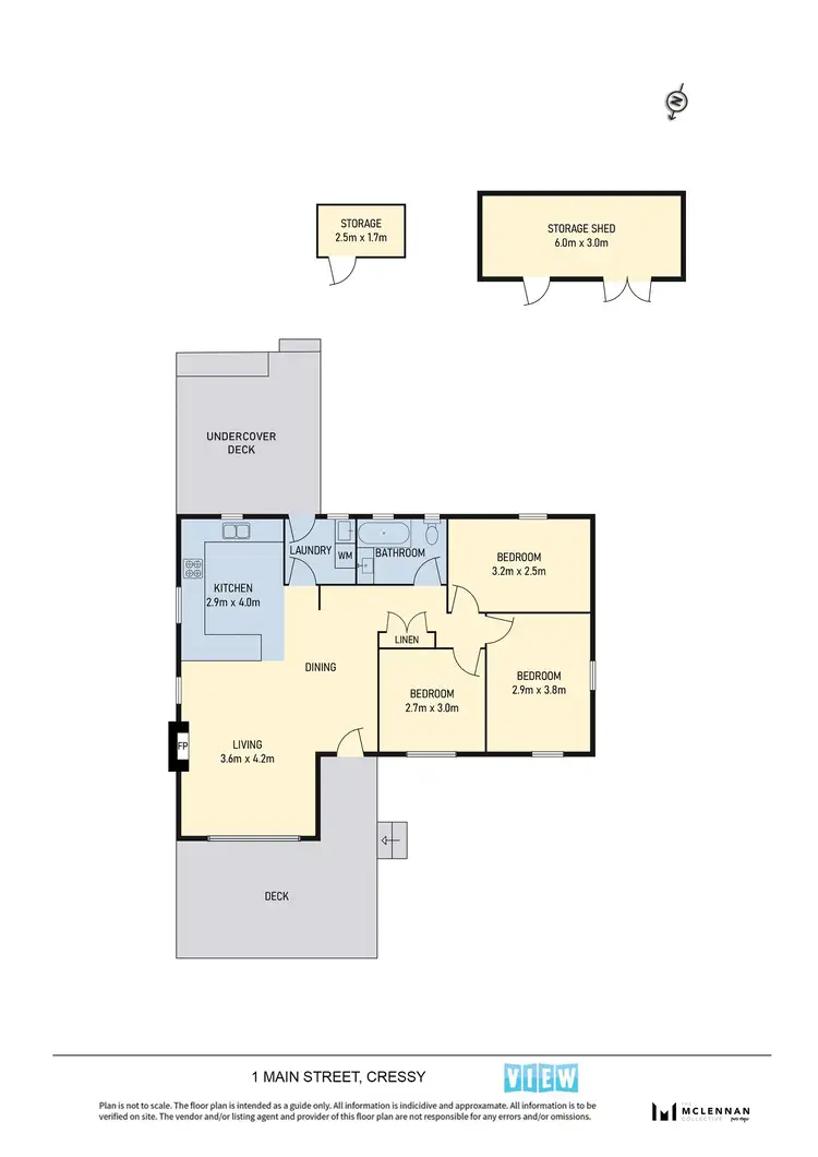 Floorplan of Homely house listing, 1 Main Street, Cressy TAS 7302