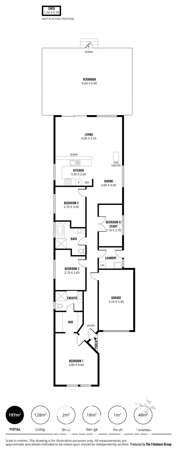 Floorplan of Homely house listing, 7A Dunedin Avenue, Hillcrest SA 5086