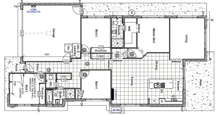 Floorplan of Homely house listing, 4 Steves Way, Coomera QLD 4209