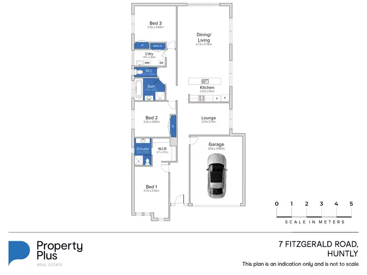 Floorplan of Homely house listing, 7 Fitzgerald Road, Huntly VIC 3551