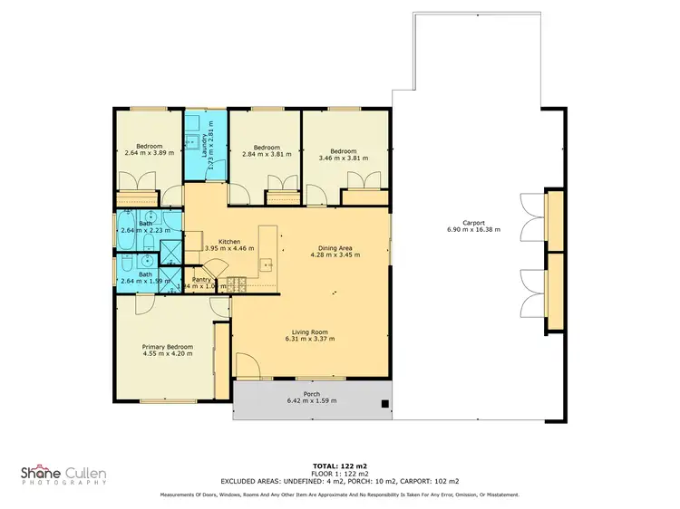 Floorplan of Homely house listing, 208A Wittenoom Street, Victory Heights WA 6432