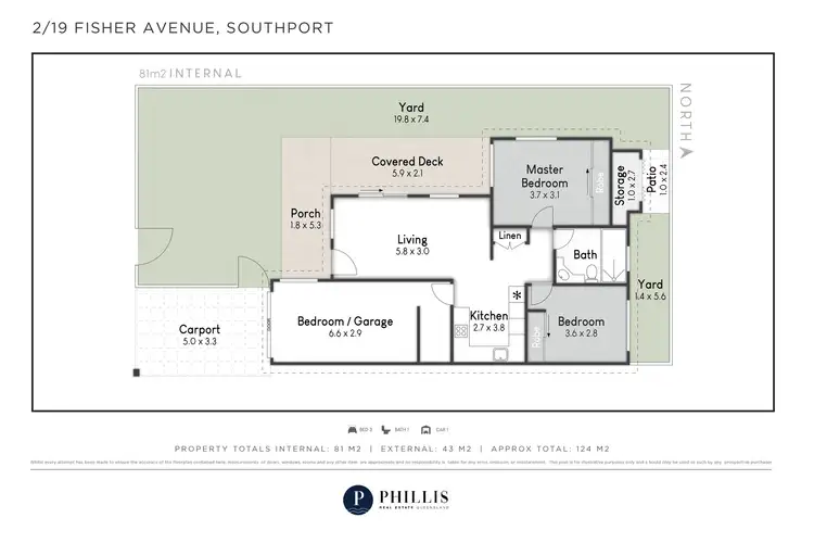 Floorplan of Homely house listing, 2/19 Fisher Avenue, Southport QLD 4215