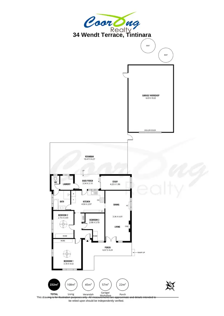 Floorplan of Homely house listing, 34 Wendt Terrace, Tintinara SA 5266