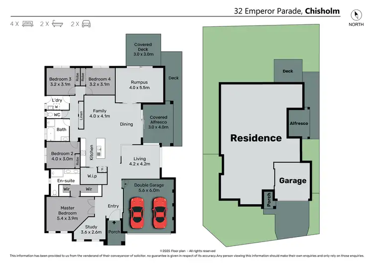 Floorplan of Homely house listing, 32 Emperor Parade, Chisholm NSW 2322