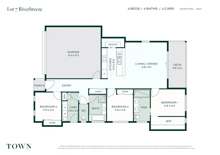 Floorplan of Homely house listing, 38 Riverbreeze Way, Kuluin QLD 4558
