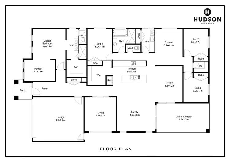 Floorplan of Homely house listing, 46 Viking Court, Portland VIC 3305