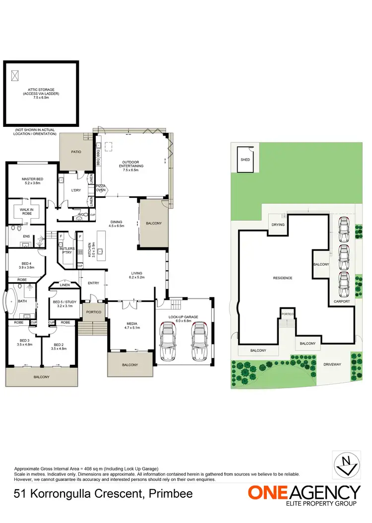 Floorplan of Homely house listing, 51 Korrongulla Crescent, Primbee NSW 2502