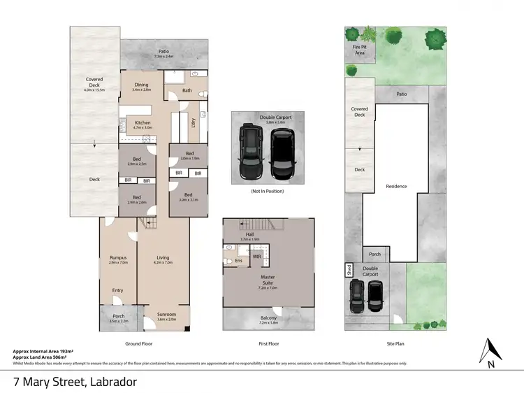 Floorplan of Homely house listing, 7 Mary Street, Labrador QLD 4215