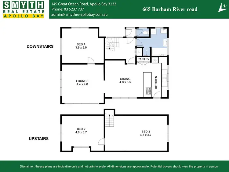 Floorplan of Homely rural property listing, 665 Barham River Road, Apollo Bay VIC 3233