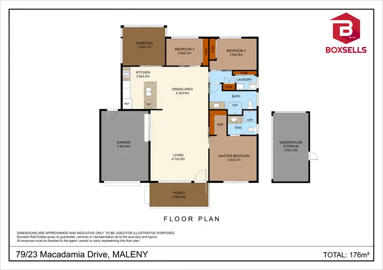 Floorplan of Homely house listing, 79/23 Macadamia Drive, Maleny QLD 4552