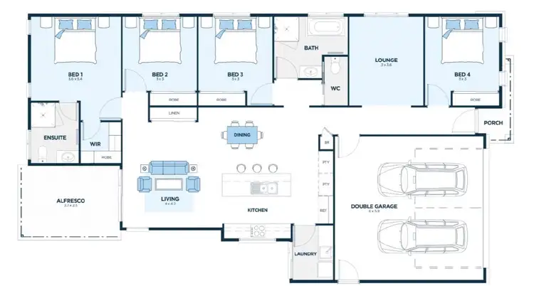 Floorplan of Homely house listing, Address available on request