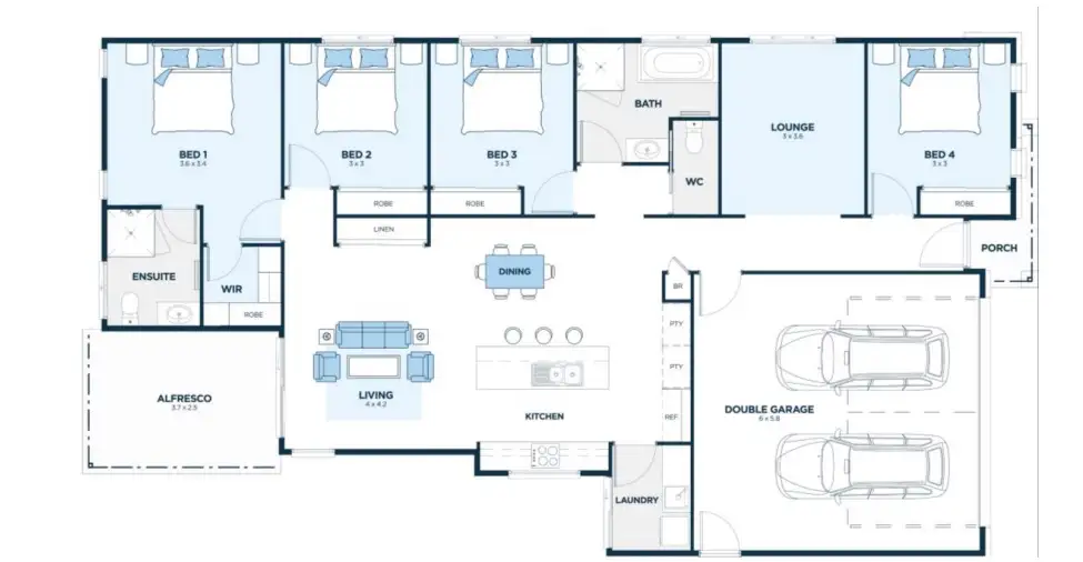Floorplan of Homely house listing, Address available on request