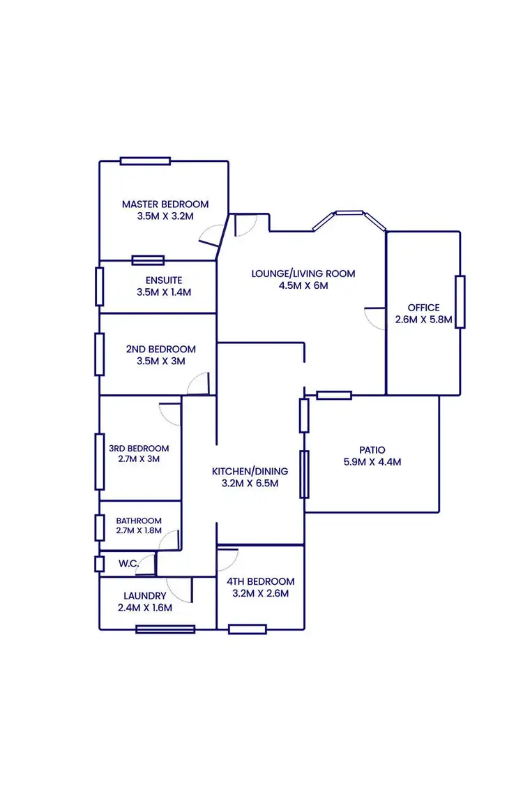 Floorplan of Homely house listing, 84 Britannia Street, Stanthorpe QLD 4380