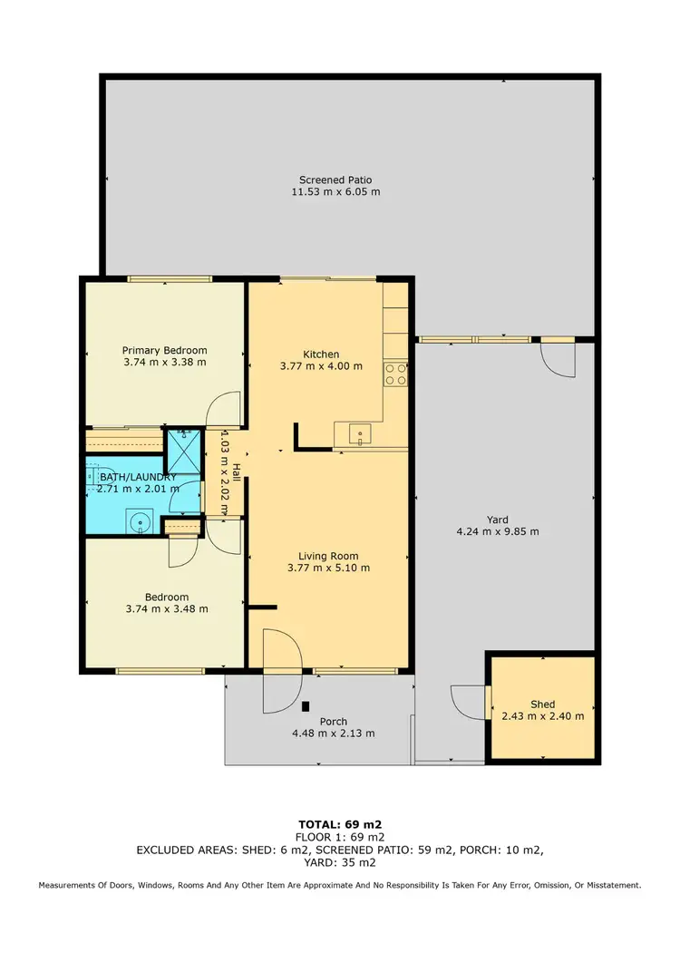 Floorplan of Homely house listing, 13/579 Hannan Street, Somerville WA 6430