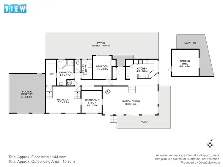 Floorplan of Homely house listing, 3610 Channel Highway, Woodbridge TAS 7162
