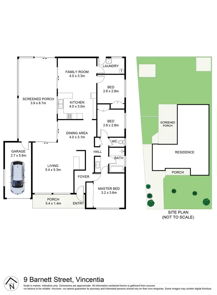 Floorplan of Homely house listing, 9 Barnett Street, Vincentia NSW 2540
