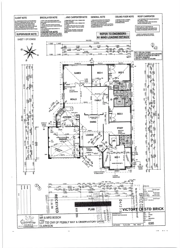 Floorplan of Homely house listing, 11 Pebbly Way, Clarkson WA 6030
