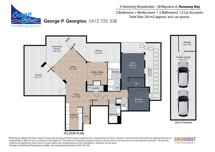 Floorplan of Homely unit listing, 1i/28 Bayview Street, Runaway Bay QLD 4216