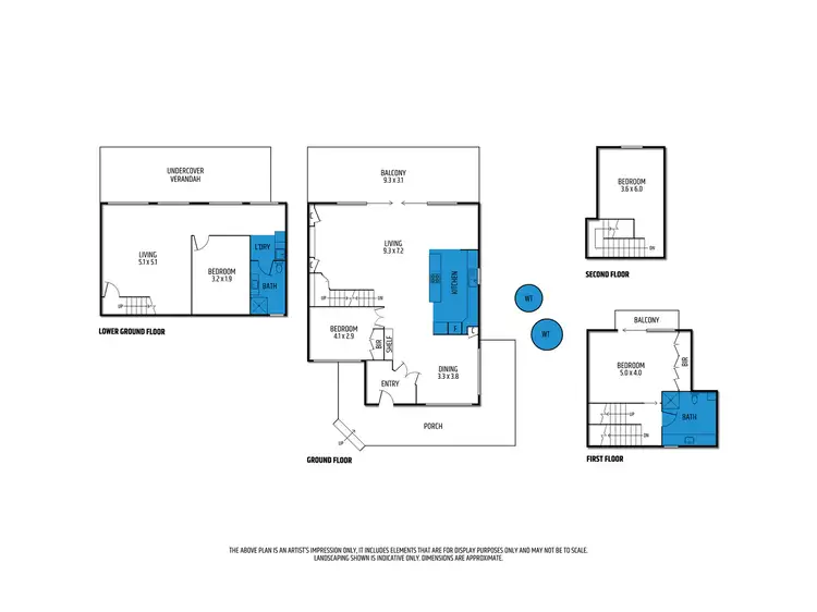 Floorplan of Homely house listing, 13 Harbour Line Drive, Goughs Bay VIC 3723