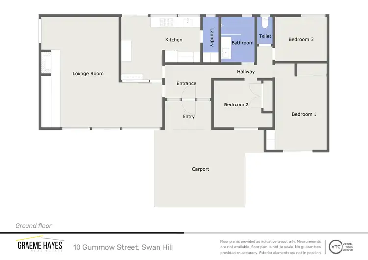 Floorplan of Homely house listing, 10 Gummow Street, Swan Hill VIC 3585