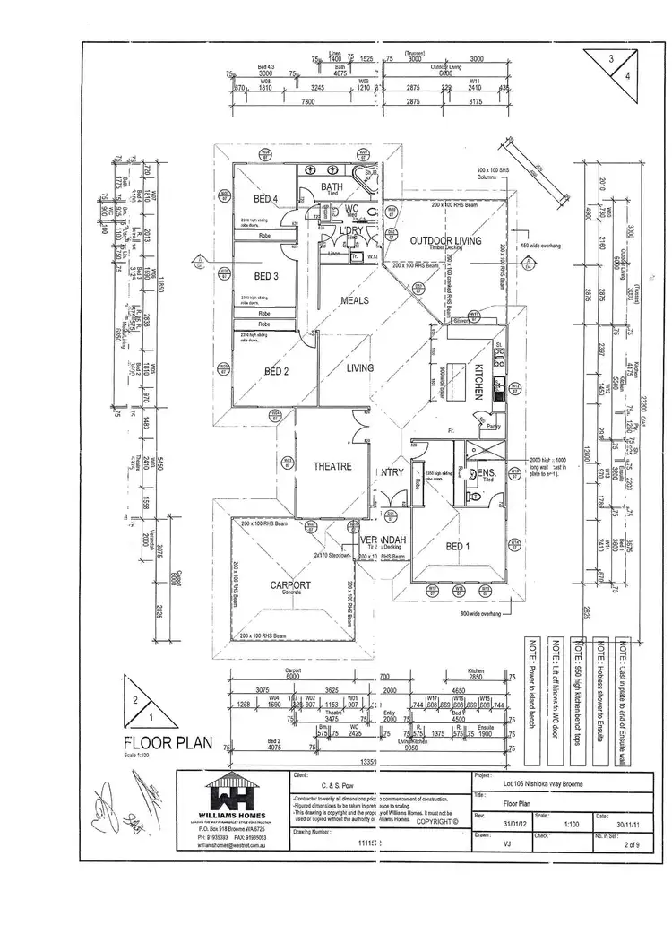 Floorplan of Homely house listing, 12 Nishioka Way, Bilingurr WA 6725