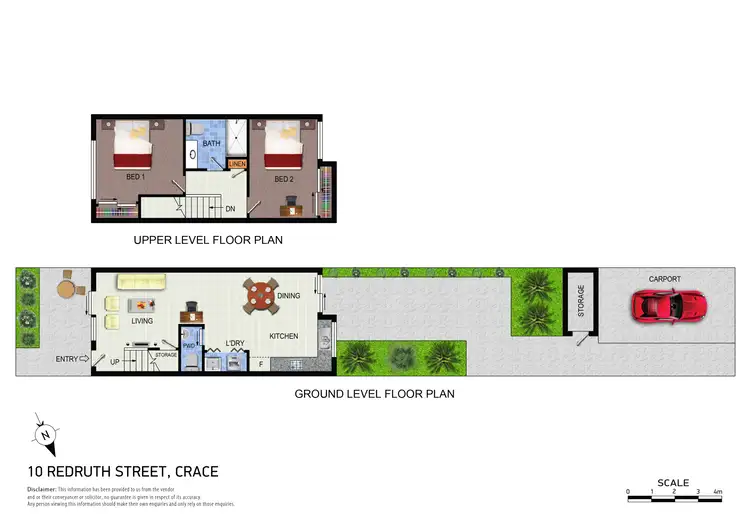 Floorplan of Homely house listing, 10 Redruth Street, Crace ACT 2911