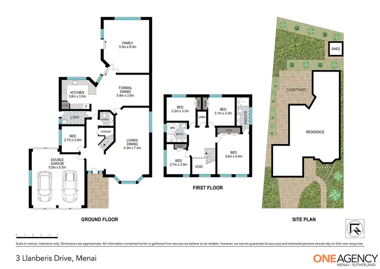 Floorplan of Homely house listing, 3 Llanberis Drive, Menai NSW 2234