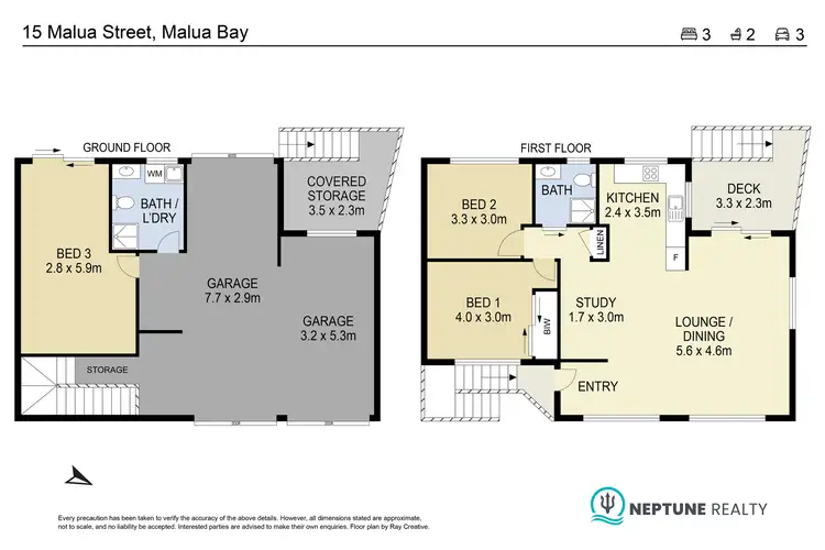 Floorplan of Homely house listing, 15 Malua Street, Malua Bay NSW 2536
