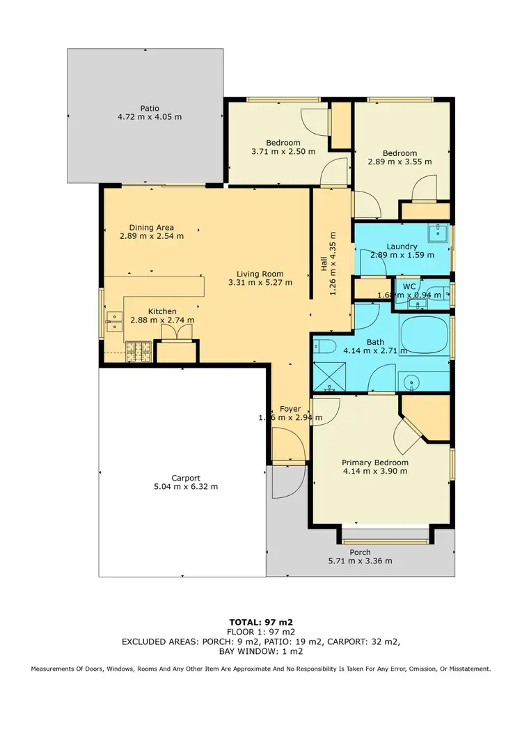 Floorplan of Homely house listing, 48B Crowley Gardens, Somerville WA 6430