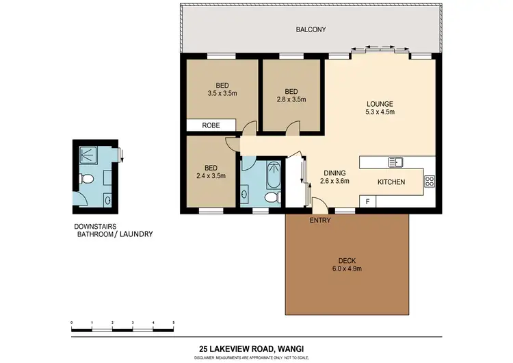Floorplan of Homely house listing, 25 Lakeview Road, Wangi Wangi NSW 2267
