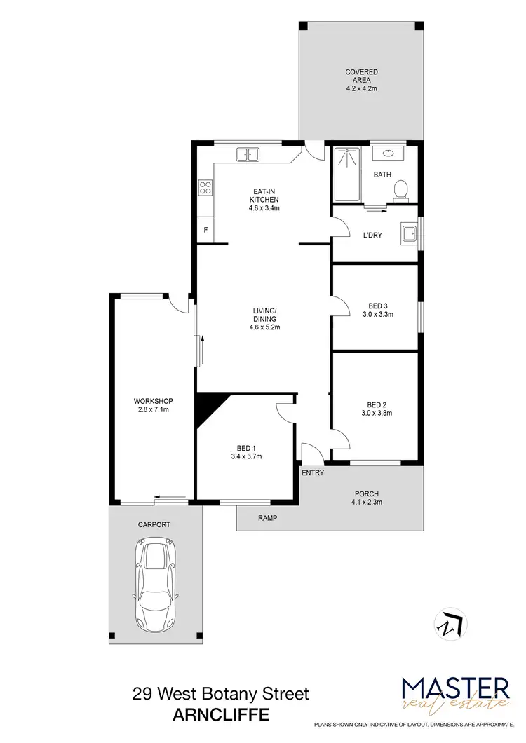 Floorplan of Homely house listing, 29 West Botany Street, Arncliffe NSW 2205
