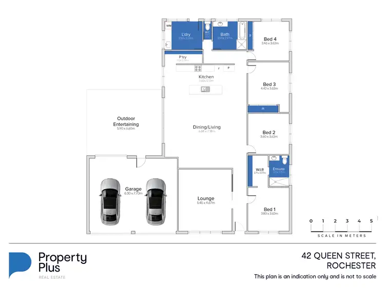 Floorplan of Homely house listing, 42 Queen Street, Rochester VIC 3561