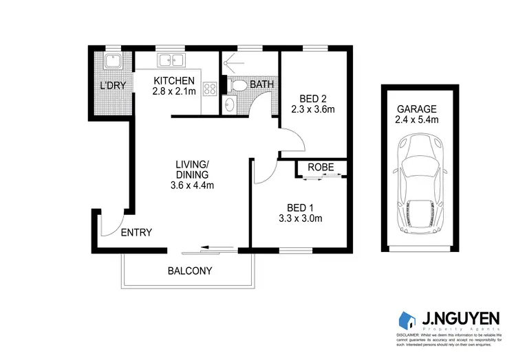 Floorplan of Homely apartment listing, 19/120 Cabramatta Road East, Cabramatta NSW 2166