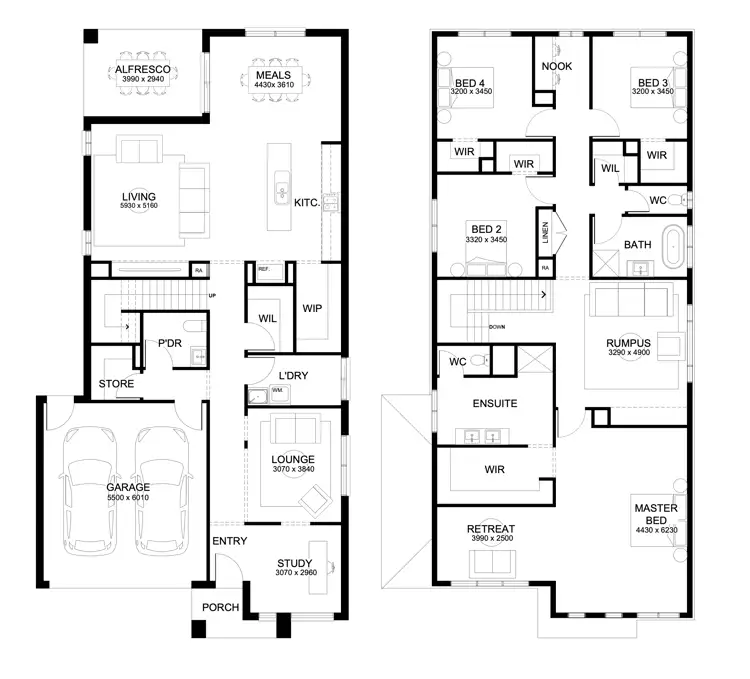 Floorplan of Homely house listing, Lot 712 Bausch Street, Berwick VIC 3806