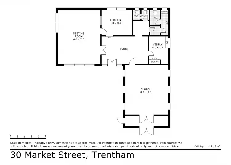 Floorplan of Homely house listing, 30 Market Street, Trentham VIC 3458