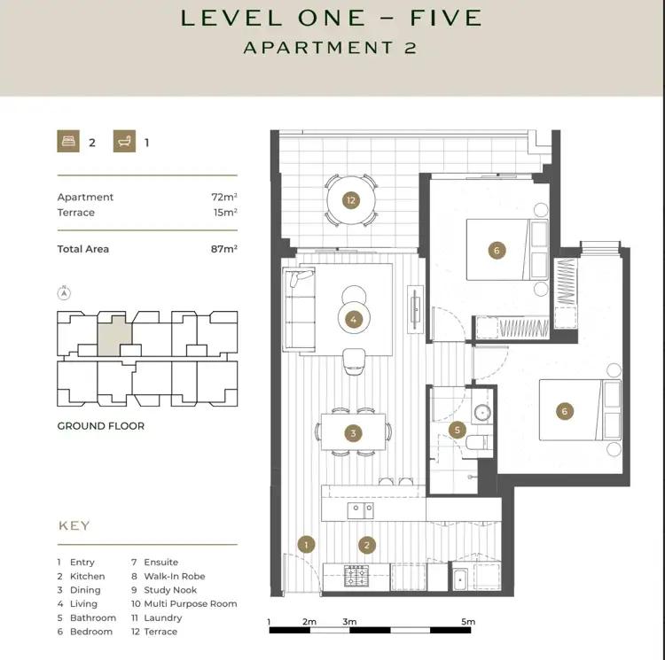 Floorplan of Homely apartment listing, Address available on request
