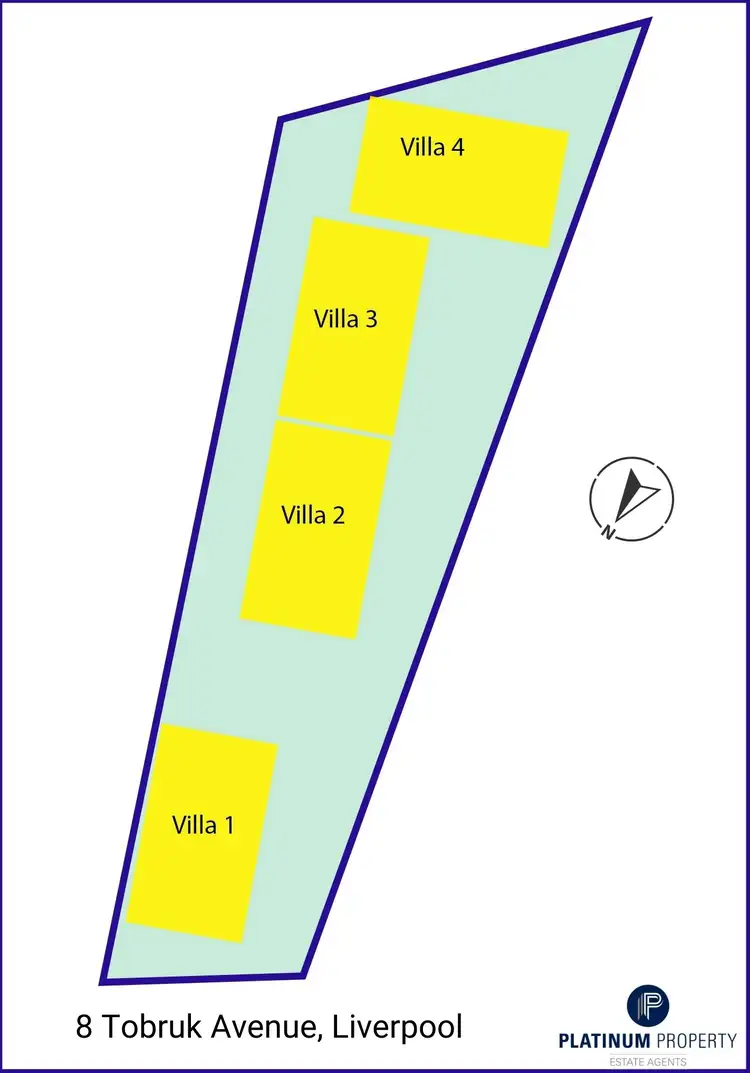 Floorplan of Homely townhouse listing, 8 Tobruk Avenue, Liverpool NSW 2170