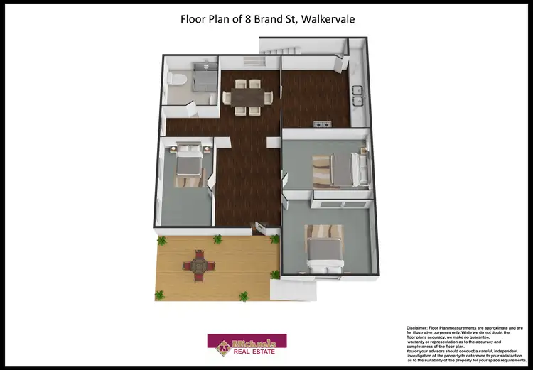 Floorplan of Homely house listing, 8 Brand Street, Walkervale QLD 4670