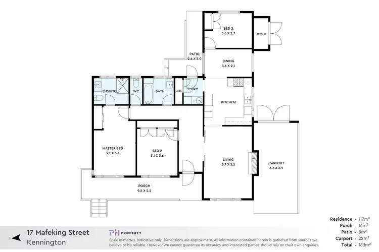 Floorplan of Homely house listing, 17 Mafeking Street, Kennington VIC 3550
