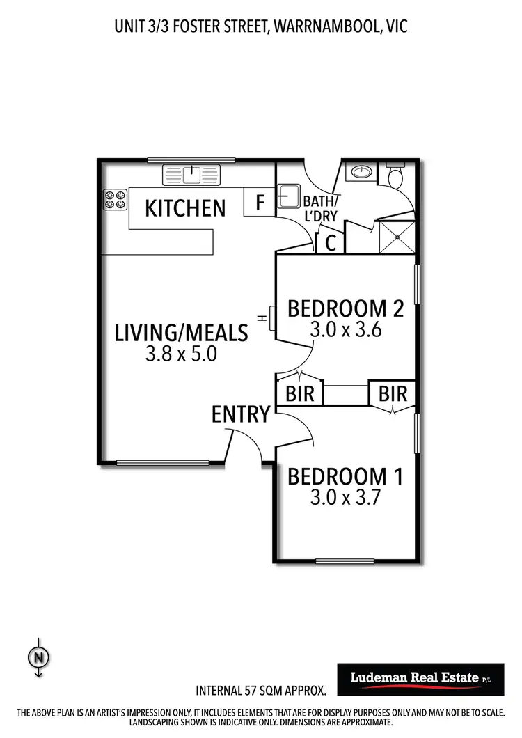 Floorplan of Homely block of units listing, 3 Foster Street, Warrnambool VIC 3280