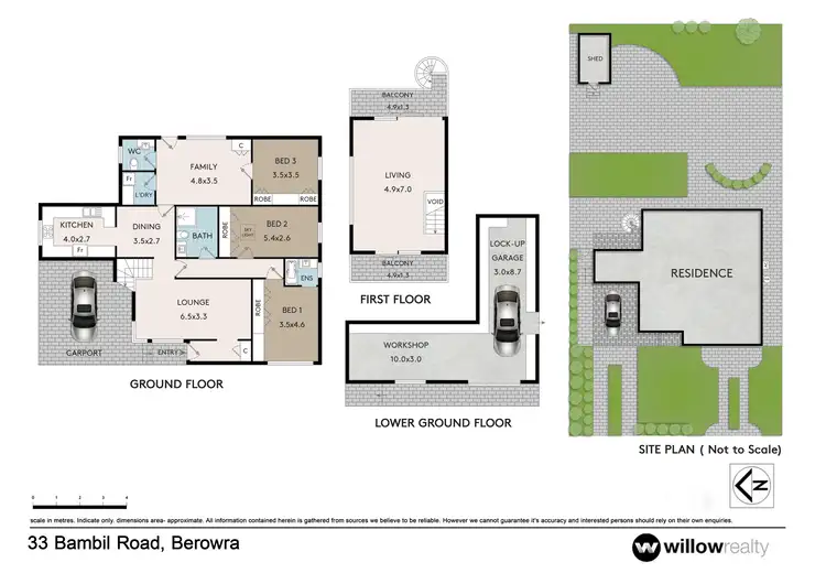Floorplan of Homely house listing, 33 Bambil Road, Berowra NSW 2081