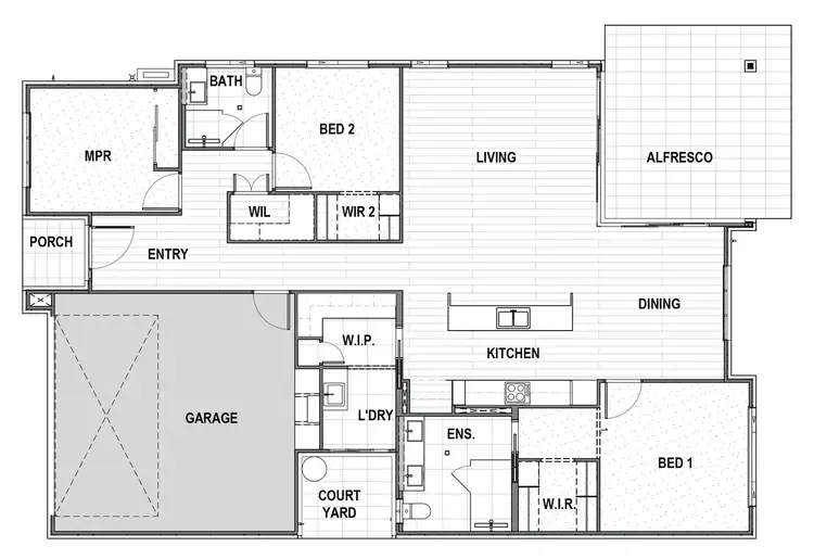 Floorplan of Homely retirement listing, 100/38 Landershute Road, Palmwoods QLD 4555